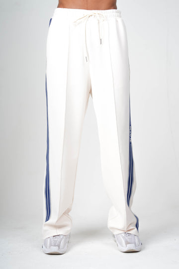 Deluxe Marque Joggers Mens : Cream