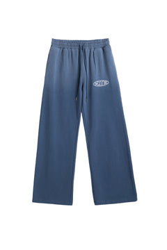 1Deluxe Men's Joggers – 450GSM Heavyweight Cotton Straight Leg, Blue Fade