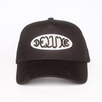 DELUXE SNAP CAP : BLACK/WHITE