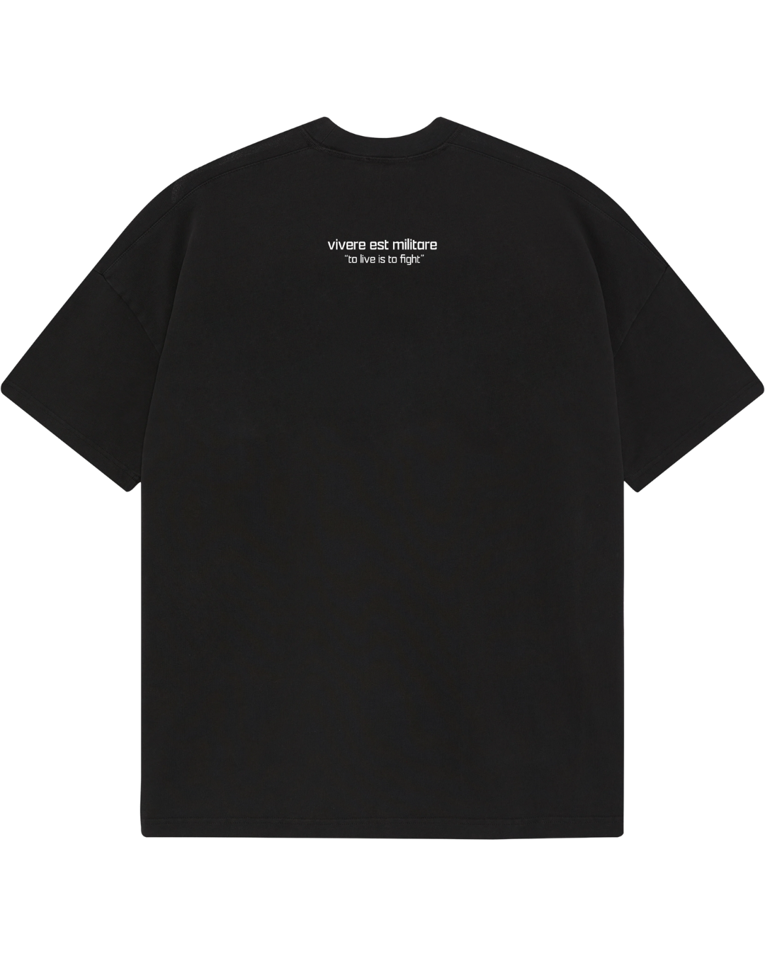 1DELUXE SHIELD BLACK T-SHIRT