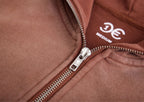 1DELUXE BROWN FADE HOODIE