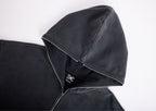 1DELUXE BLACK FADE HOODIE