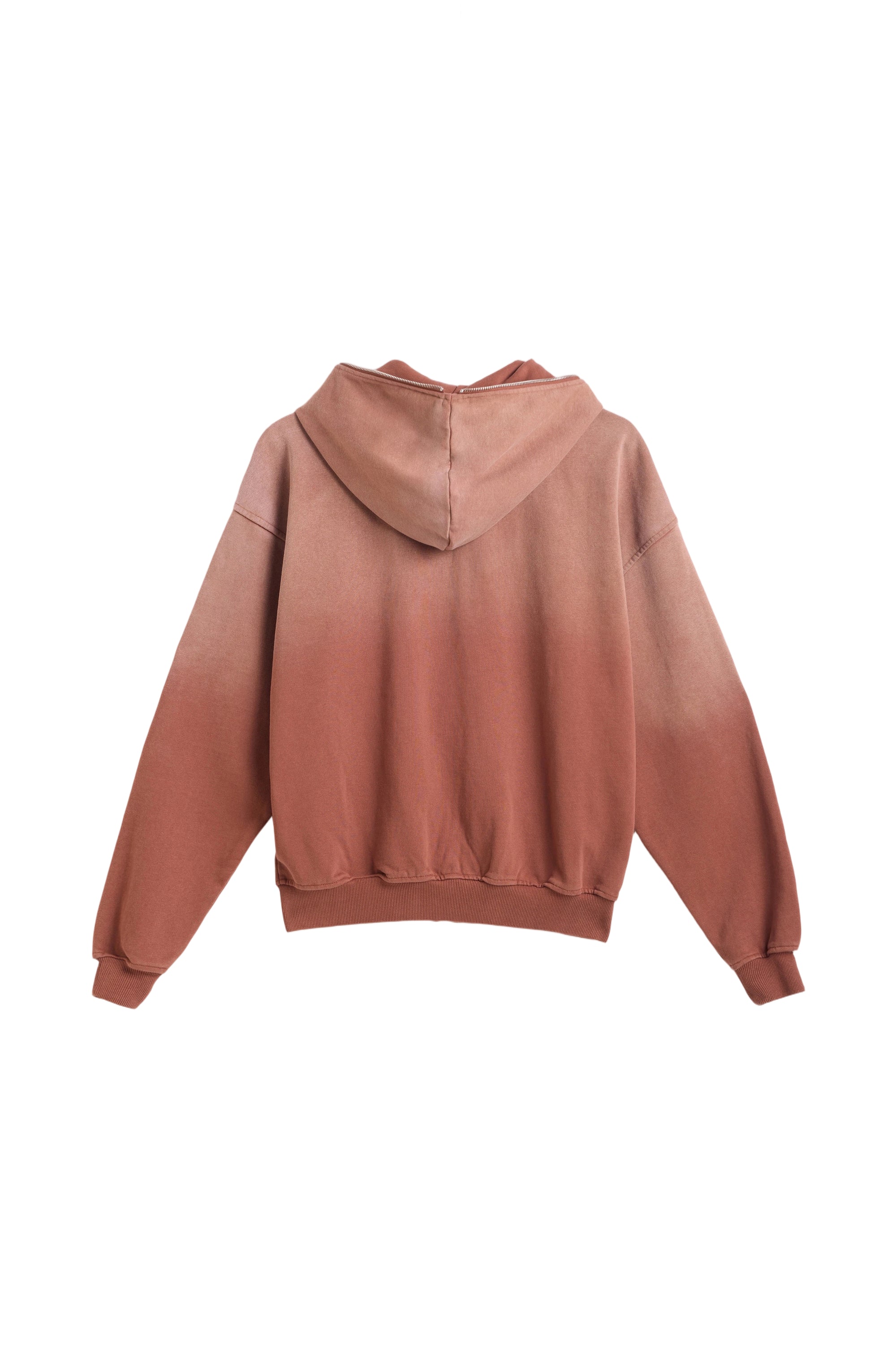 1DELUXE BROWN FADE HOODIE