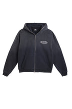 1DELUXE BLACK FADE HOODIE