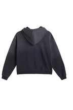 1DELUXE BLACK FADE HOODIE