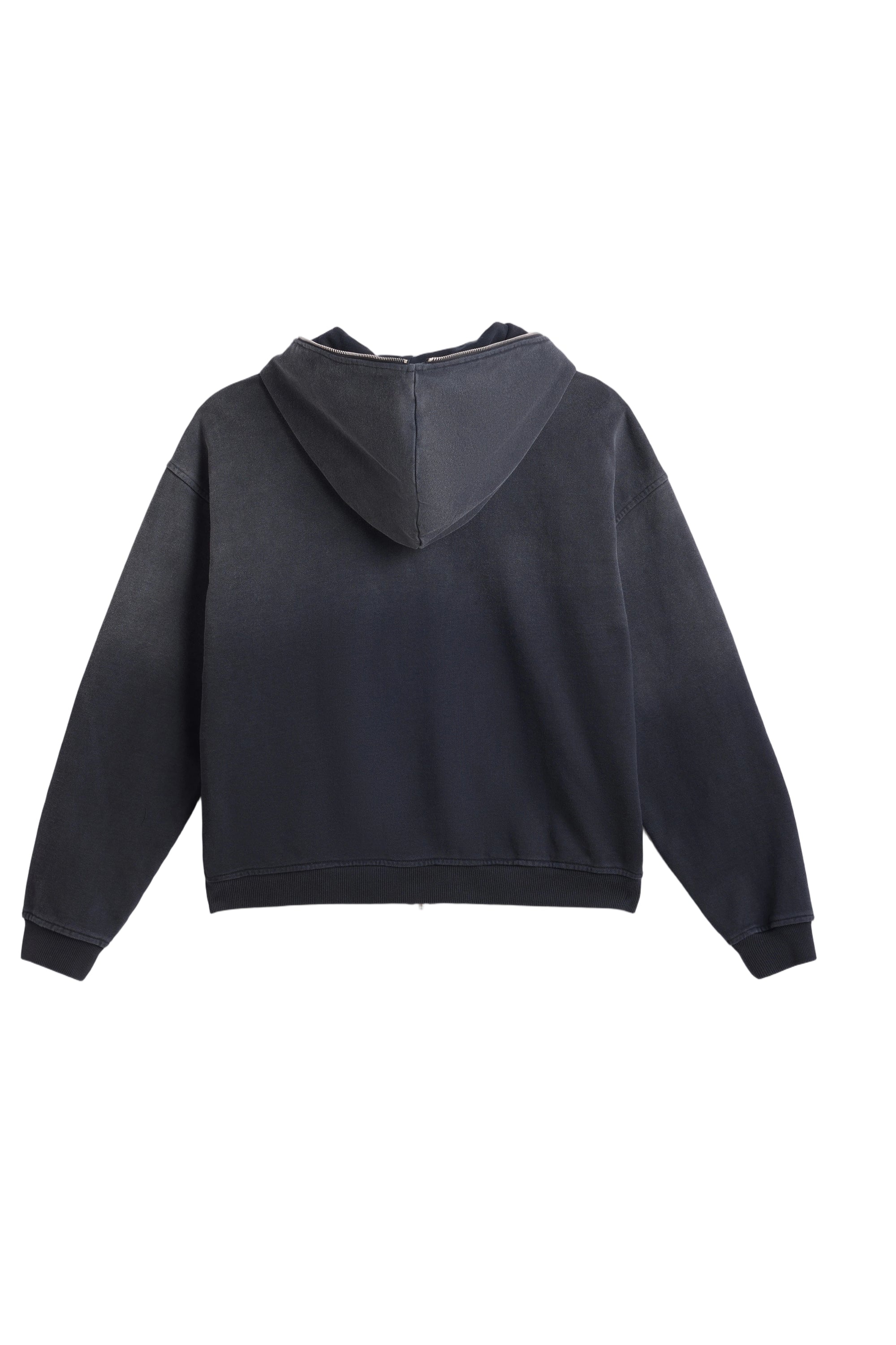 1DELUXE BLACK FADE HOODIE