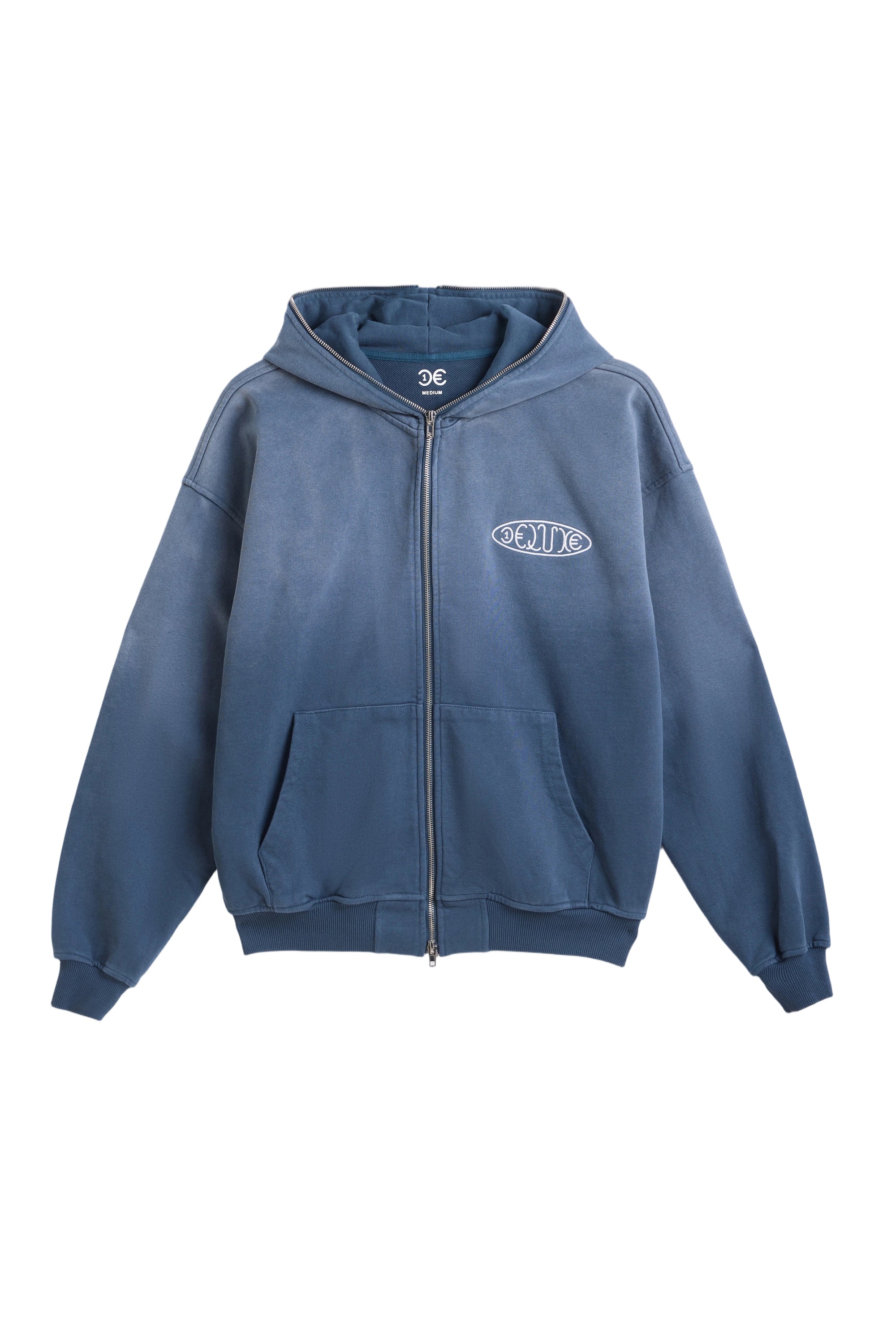 1DELUXE BLUE FADE HOODIE