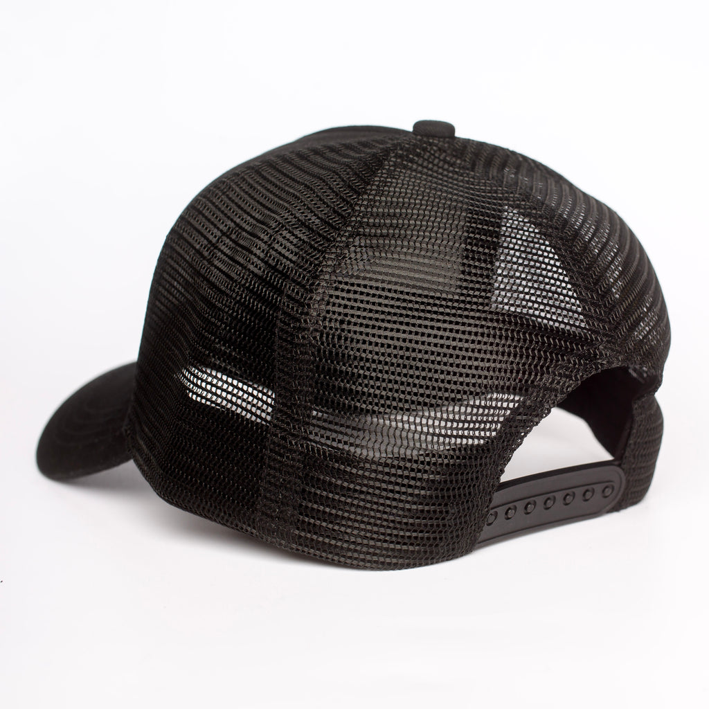 DELUXE SNAP CAP : BLACK/WHITE