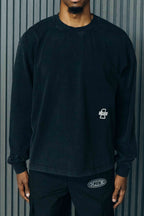 DELUXE LONG SLEEVE TEE : BLACK