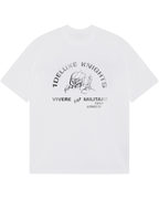 1DELUXE KNIGHTS SKETCH WHITE T-SHIRT