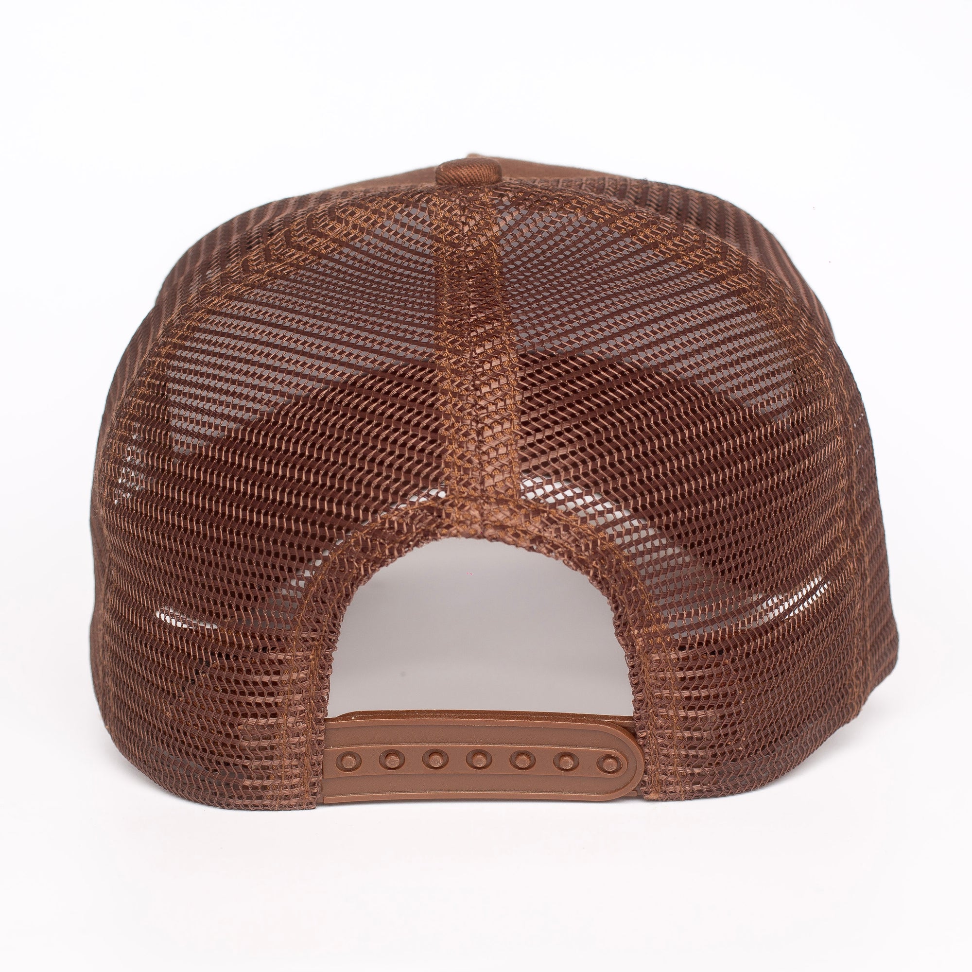 DELUXE SNAP CAP : BROWN/WHITE