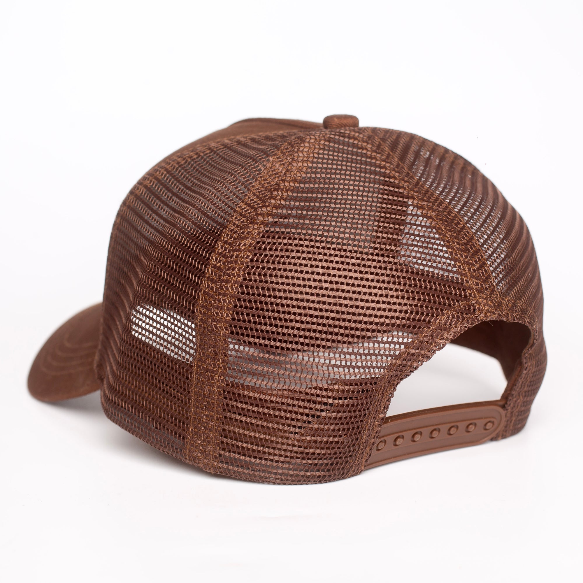 DELUXE SNAP CAP : BROWN/WHITE