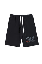 1Deluxe Black Static Shorts Set