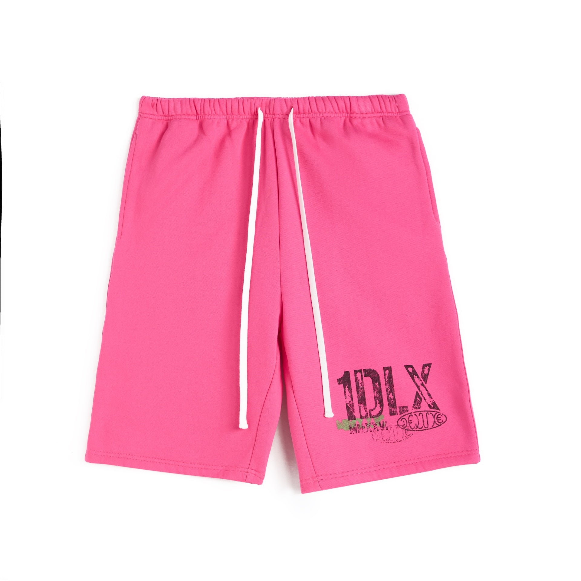 1Deluxe Pink Static Shorts Set