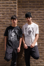 1DELUXE KNIGHTS RAVEN BLACK T-SHIRT