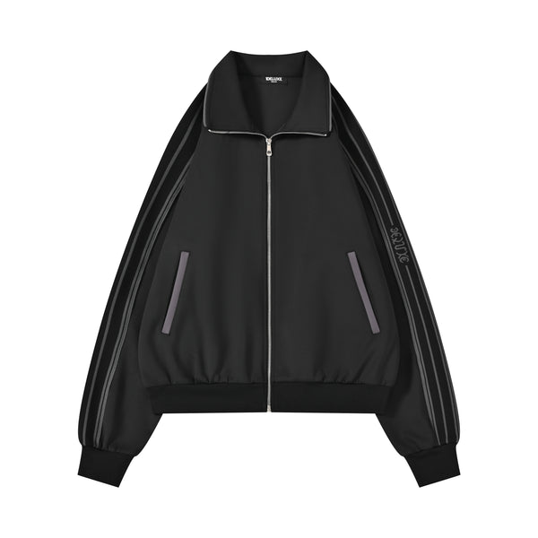 1DELUXE MARQUE TRACK JACKET BLACK