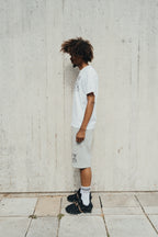 1Deluxe Grey Static Shorts Set