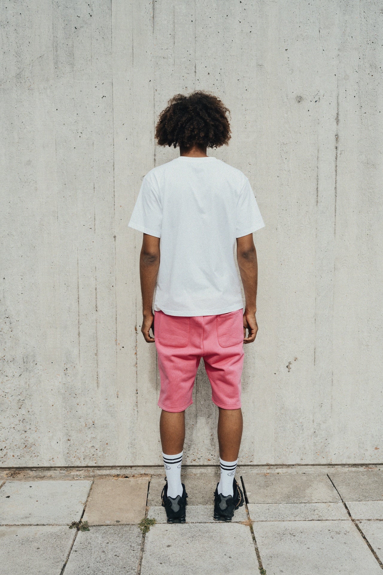 1Deluxe Pink Static Shorts Set