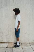 1Deluxe Blue Static Shorts Set