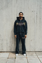 1DELUXE EAGLE ICON JOGGERS