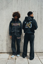 1DELUXE EAGLE ICON JOGGERS