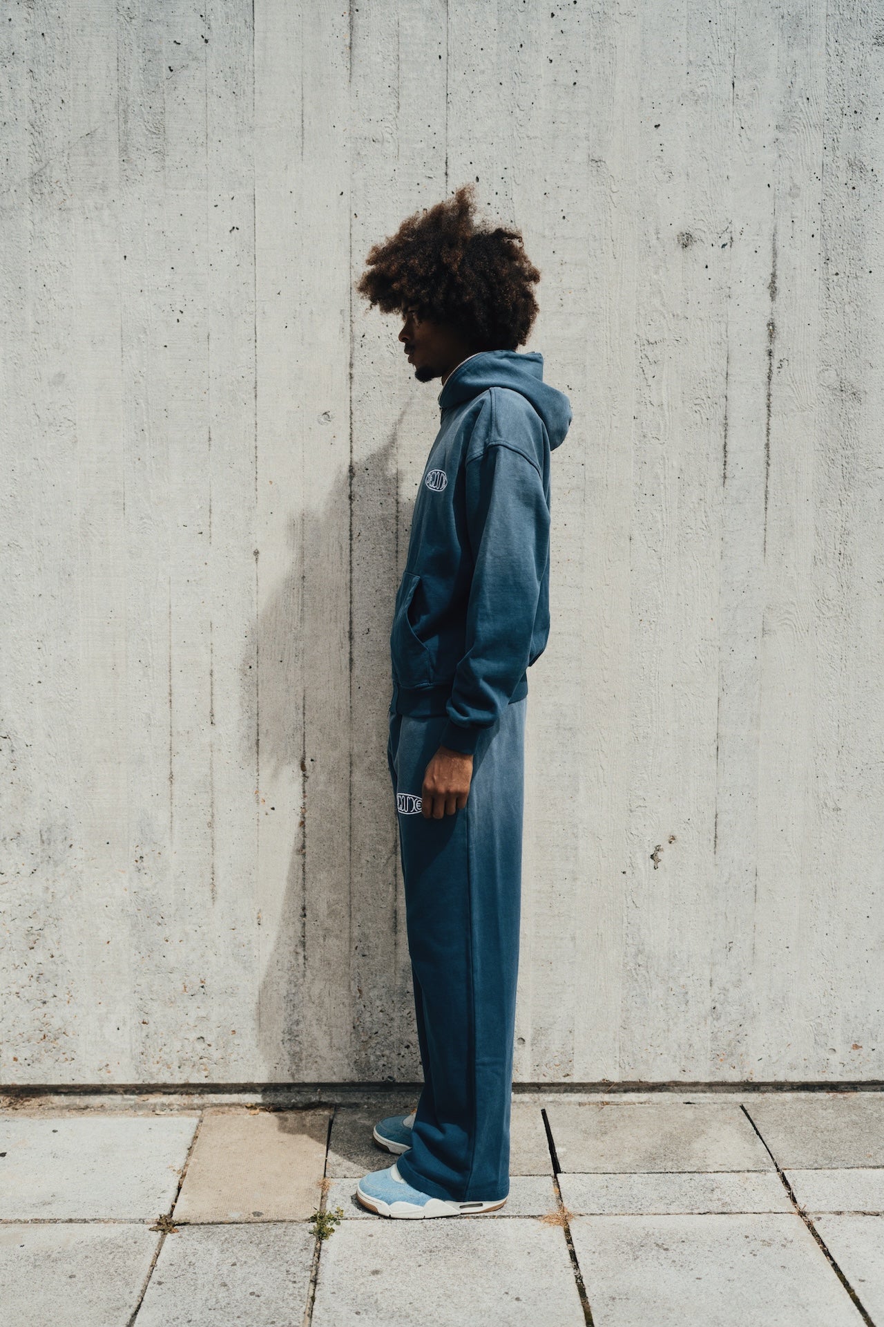 1DELUXE BLUE FADE HOODIE