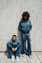 1DELUXE BLUE FADE HOODIE