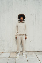 1DELUXE JOGGER BOTTOMS: DESSERT SAND