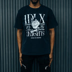 1DELUXE KNIGHTS RAVEN BLACK T-SHIRT