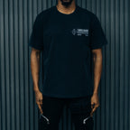 1DELUXE KNIGHTS LONDON BLACK T-SHIRT