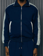 1DELUXE MARQUE TRACK JACKET : BLUE