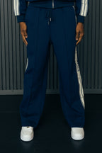 1DELUXE MARQUE JOGGERS : BLUE