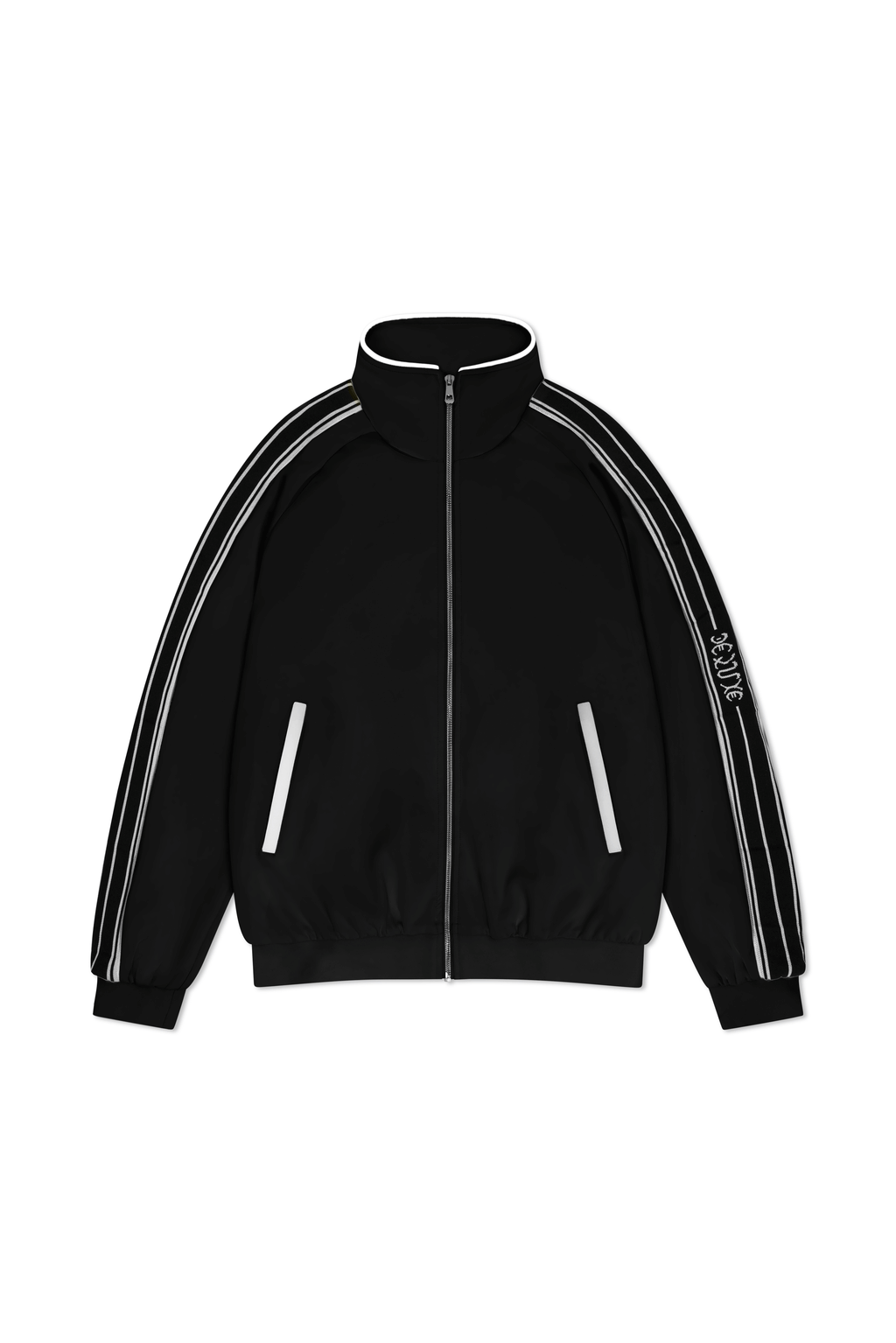 1DELUXE MARQUE TRACK JACKET : BLACK