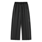 1DELUXE MARQUE TRACK PANTS BLACK