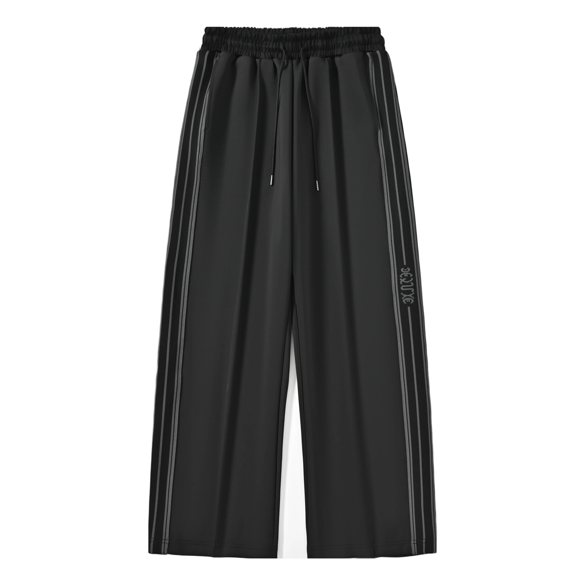 1DELUXE MARQUE TRACK PANTS BLACK