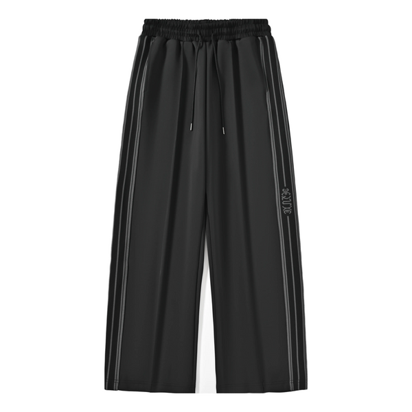 1DELUXE MARQUE TRACK PANTS BLACK
