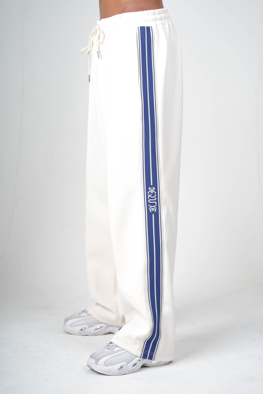 Deluxe Marque Joggers Mens : Cream