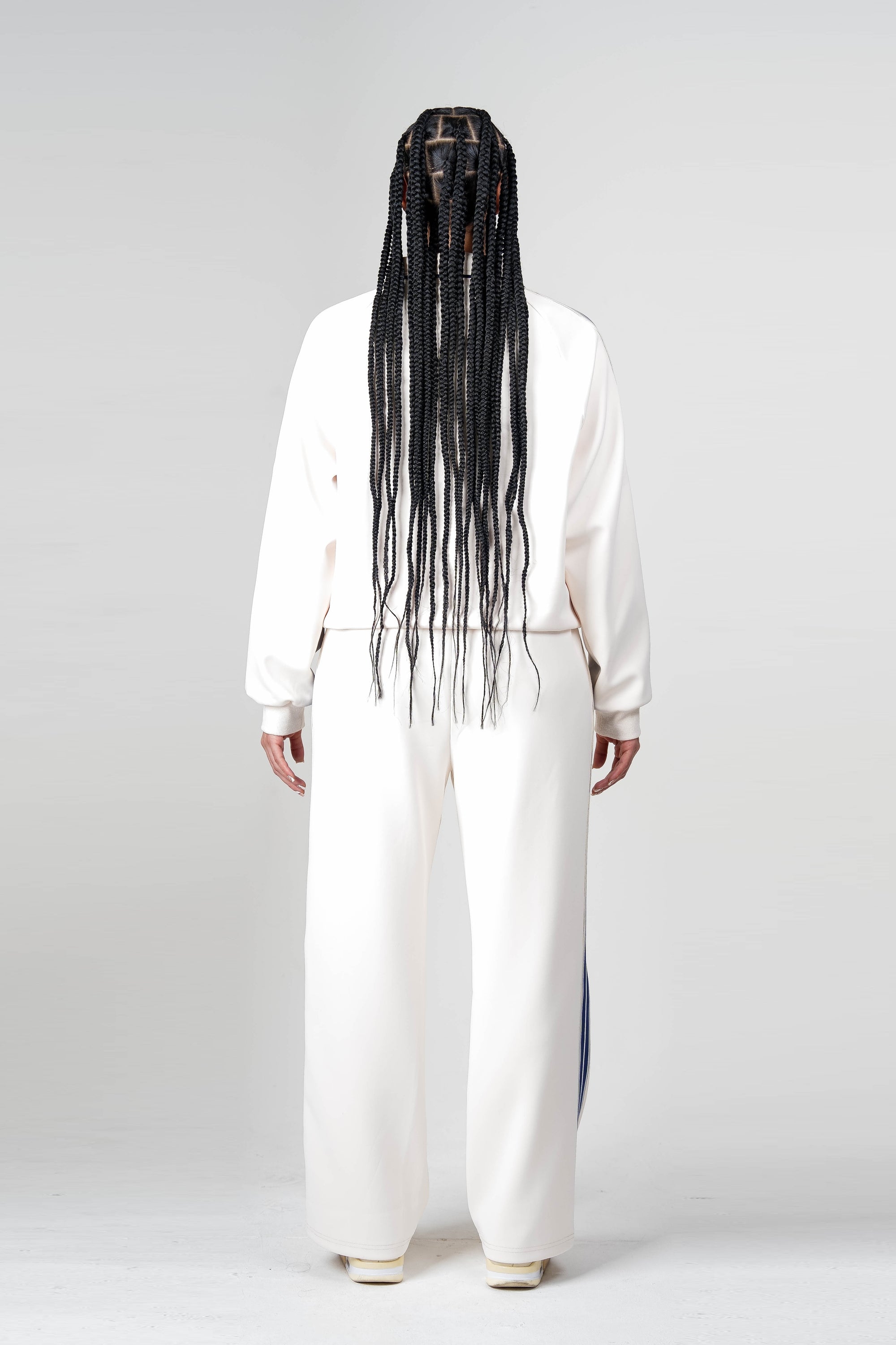 DELUXE MARQUE TRACK JACKET WOMAN : CREAM