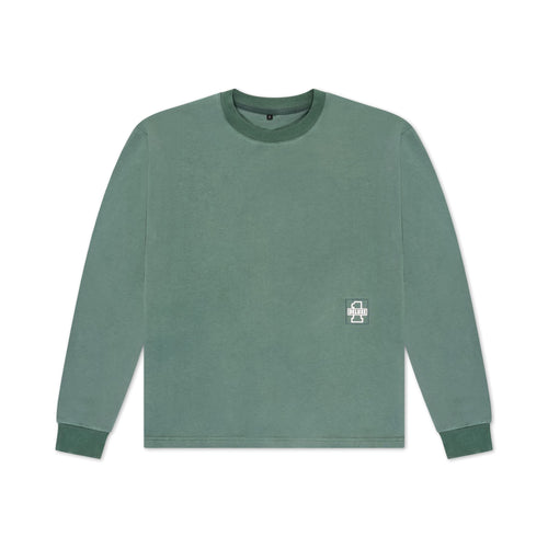 DELUXE LONG SLEEVE TEE : CAMO GREEN