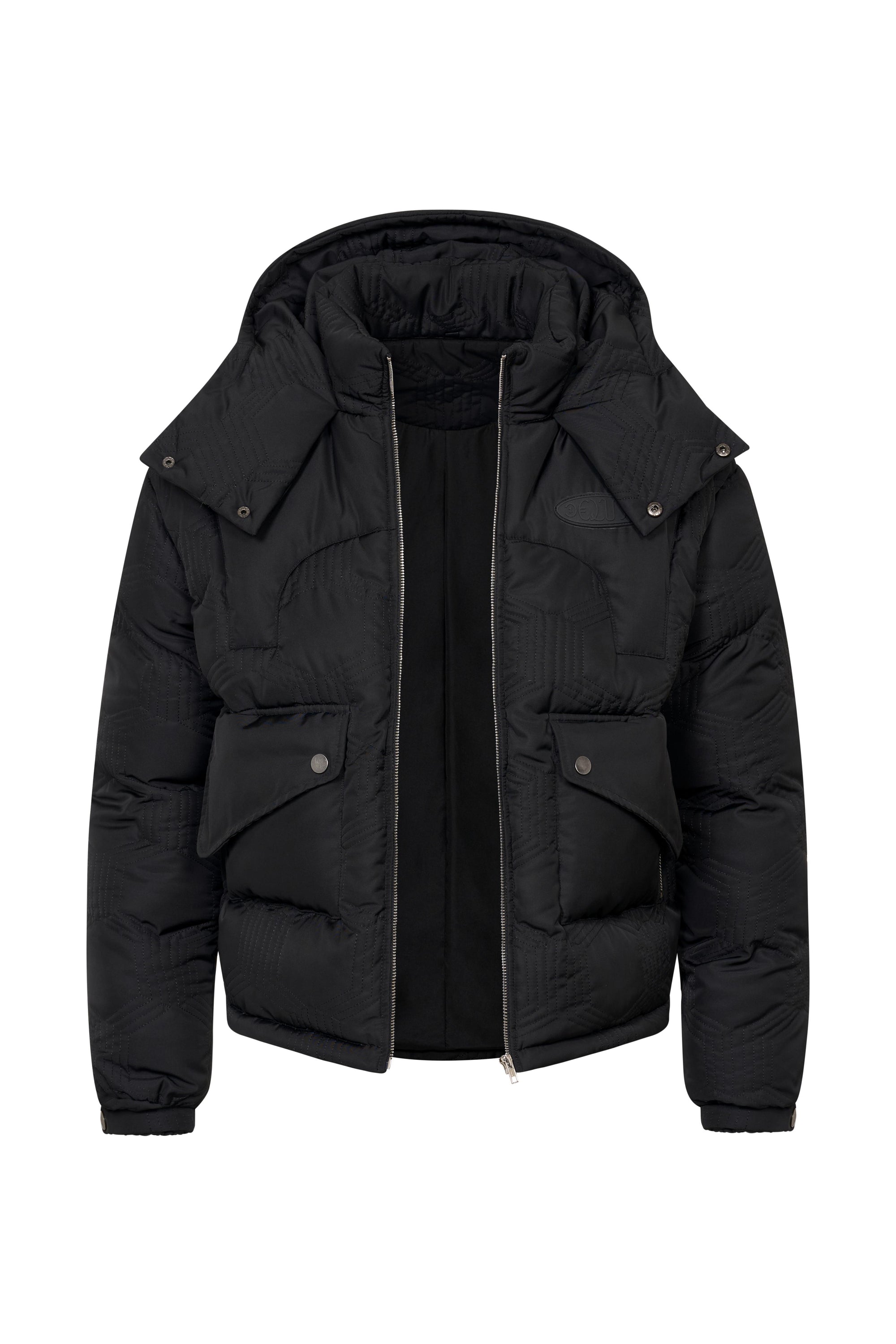 Deluxe Puffer Jacket Black
