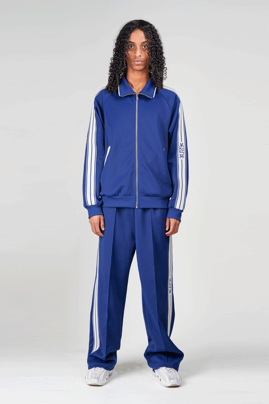Deluxe Marque Track Jacket : Blue