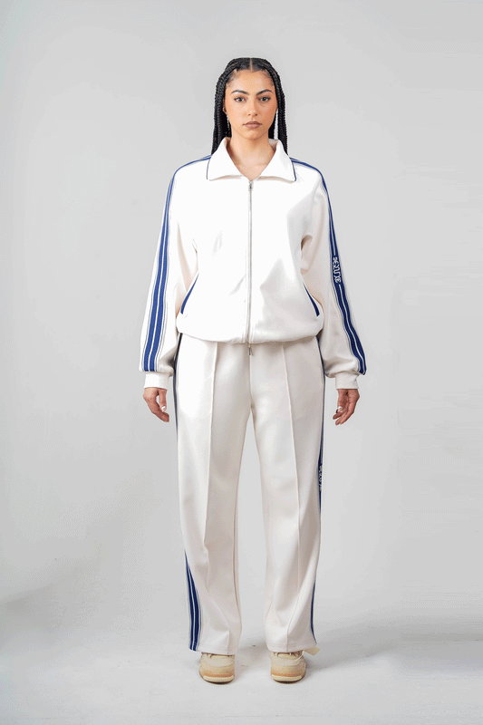 Deluxe Marque Track Jacket : Cream
