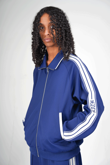Deluxe Marque Track Jacket : Blue